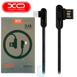 USB кабель XO NB28 Type-C 1m чорний