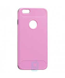 Чохол-накладка Motomo X6 Apple iPhone 6 Plus, 6S Plus рожевий