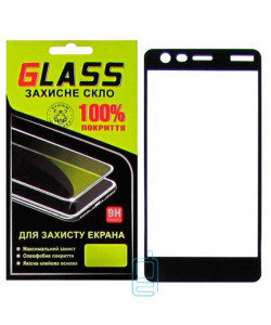Защитное стекло Full Screen Nokia 2 black Glass