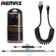 USB кабель Remax RC-139i Super Lightning черный