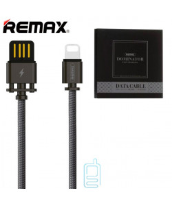 USB Кабель Remax Dominator RC-064i Lightning чорний