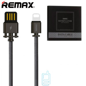 USB Кабель Remax Dominator RC-064i Lightning чорний
