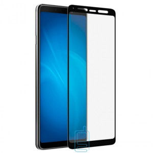 Защитное стекло Full Screen Samsung A9 2018 A920 black тех.пакет