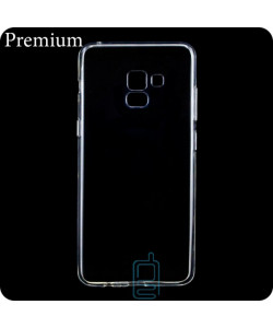 Чехол силиконовый Premium Samsung A8 2018 A530 прозрачный