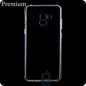 Чехол силиконовый Premium Samsung A8 2018 A530 прозрачный