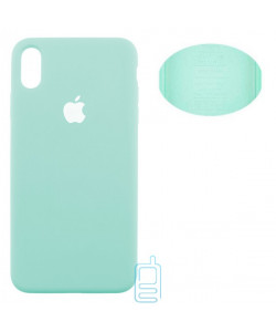 Чохол Silicone Cover Full Apple iPhone XR бірюзовий