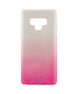 Чехол силиконовый Shine Samsung Note 9 N960 градиент розовый