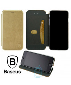 Чохол-книжка Baseus Premium Edge Meizu M6s золотистий