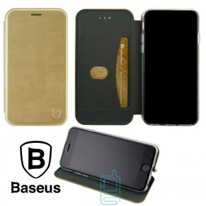 Чохол-книжка Baseus Premium Edge Meizu M6 Note золотистий