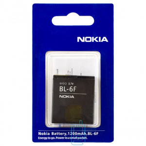 Аккумулятор Nokia BL-6F 1200 mAh N95, N78, N79 AAA класс блистер