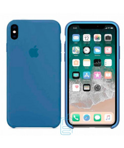 Чохол Silicone Case Apple iPhone X, XS світло-синій 03