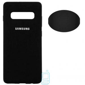 Чохол Silicone Cover Full Samsung S10 G973 чорний