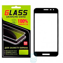 Защитное стекло Full Screen Samsung J2 Core J260 black Glass