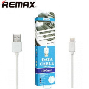USB кабель Remax Light speed RC-06i Apple Lightning 1m білий