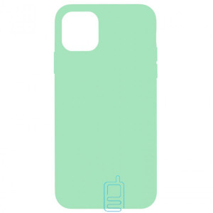 Чехол Silicone Cover Full Apple iPhone 11 Pro Max салатовый