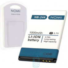 Акумулятор NOMI NB-244 для i244 1000 mAh AAAA / Original пластік.блістер