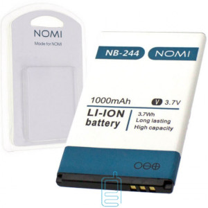 Акумулятор NOMI NB-244 для i244 1000 mAh AAAA / Original пластік.блістер