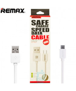 USB кабель Remax RC-006m micro USB 1m белый
