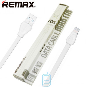 USB кабель Remax Martin RC-028i Apple Lightning 1m білий