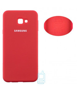 Чехол Silicone Cover Full Samsung J4 Plus 2018 J415 красный