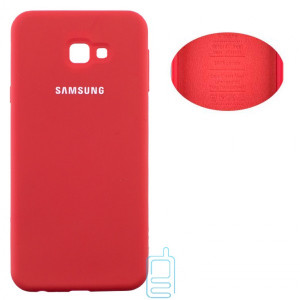 Чохол Silicone Cover Full Samsung J4 Plus 2018 J415 червоний