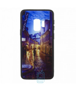 Чехол накладка Glass Case New Samsung S9 G960 переулок