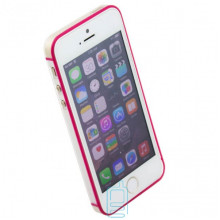 Чехол-бампер Apple iPhone 5 Vser розовый