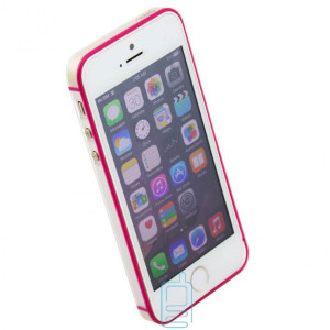 Чехол-бампер Apple iPhone 5 Vser розовый