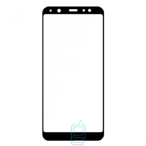 Защитное стекло Full Screen Samsung A6 2018 A600 black тех.пакет