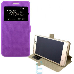 Чехол-книжка Modern 1 окно Samsung J2 2016 J210 фиолетовый