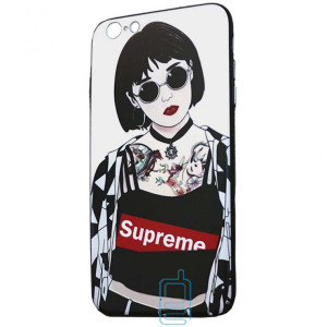 Чохол Creative TPU + PC Apple iPhone 6 Plus, 6S Plus Sup tattoo girl