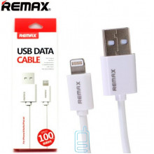 USB кабель Remax Fast RC-007i lightning 1m белый