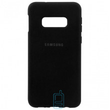 Чехол Silicone Case Full Samsung S10E G970 черный