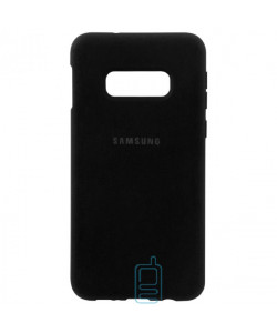 Чохол Silicone Case Full Samsung S10E G970 чорний