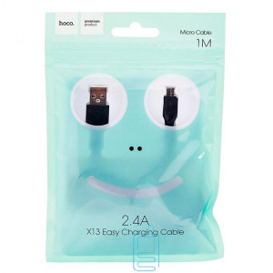 USB кабель HOCO X13 ″Easy Charge″ micro USB 1m черный
