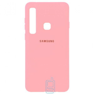 Чохол Silicone Case Full Samsung A9 2018 A920 рожевий