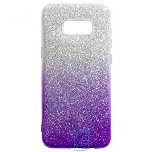 Чехол силиконовый Shine Samsung S8 G950 градиент фиолетовый