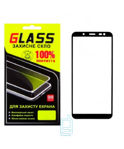 Захисне скло Full Screen Samsung J6 2018 J600 black Glass