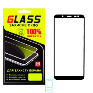 Защитное стекло Full Screen Samsung J6 2018 J600 black Glass