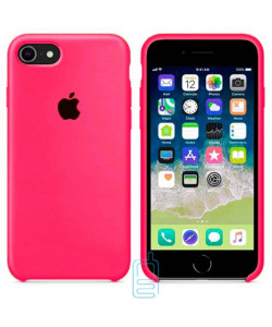 Чехол Silicone Case Apple iPhone 7, 8 ярко-малиновый 38