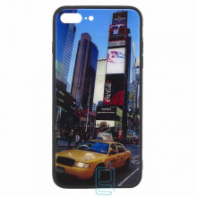 Чохол накладка Glass Case New Apple iPhone 7 Plus, 8 Plus таксі