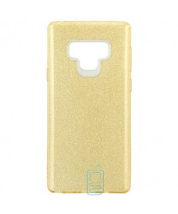 Чехол силиконовый Shine Samsung Note 9 N960 золотистый