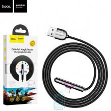 USB кабель Hoco U65 ″Colorful Magic” Apple Lightning 1.2m черный