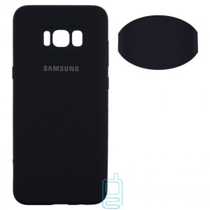 Чехол Silicone Cover Full Samsung S8 Plus G955 черный
