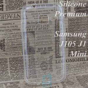 Чохол силіконовий Premium Samsung J1 Mini J105 прозорий