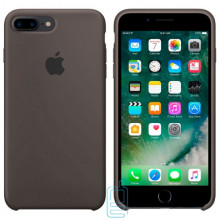 Чехол Silicone Case Apple iPhone 7 Plus, 8 Plus темно-серый 35