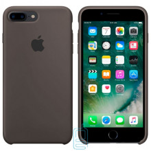 Чохол Silicone Case Apple iPhone 7 Plus, 8 Plus темно-сірий 35