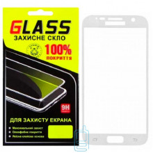 Защитное стекло Full Screen Samsung S7 G930 white Glass