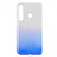 Чехол силиконовый Shine Samsung A9 2018 A920 градиент синий