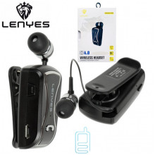 Bluetooth моно-гарнитура Lenyes A20 черно-серебристая